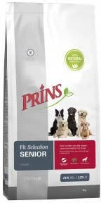 Voorkant -Huisdierbenodigdheden prins fit selection senior hondenvoer 15 kg 10