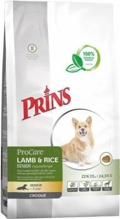 Prins ProCare Croque Lamb & Rice Senior Hondenvoer 2 Kg OP Is OP 13 Prins ProCare Croque Lamb & Rice Senior Hondenvoer 2 Kg OP Is OP -Huisdierbenodigdheden prins procare croque lamb en rice senior hypoallergic 10 kg 42500