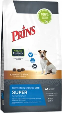 Prins Protection Croque Mini Super Performance Hondenvoer Actiebundel 4 6 Prins Protection Croque Mini Super Performance Hondenvoer Actiebundel 4 -Huisdierbenodigdheden prins protection croque mini super performance hondenvoer 2 kg 96142