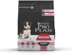 Pro Plan Purina Medium Puppy Sensitive Skin Hondenvoer Dubbelpak 2 X 3 Kg -Huisdierbenodigdheden pro plan optiderma puppy sensitive skin medium 3 kg 25198