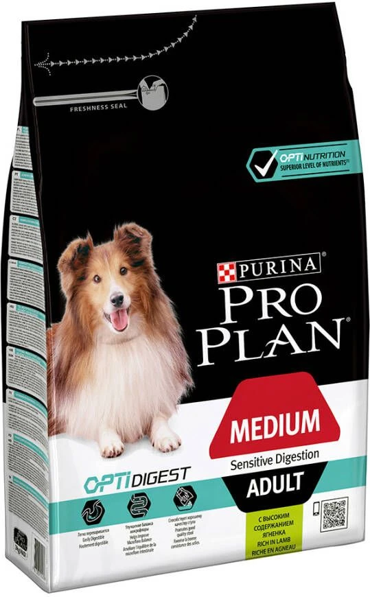 Pro Plan PURINA Medium Adult Lam & Rijst Sensitive Digestion Hondenvoer Dubbelpak 2 X 3 Kg 10 Pro Plan PURINA Medium Adult Lam & Rijst Sensitive Digestion Hondenvoer Dubbelpak 2 X 3 Kg - Afbeelding 10