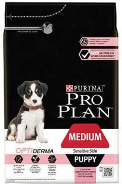 Pro Plan Purina Medium Puppy Sensitive Skin Hondenvoer Dubbelpak 2 X 3 Kg -Huisdierbenodigdheden purina pro plan dog medium puppy sensitive skin zalm 3 kg 41214