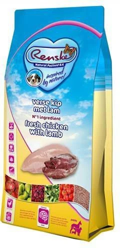 Renske Super Premium Puppy Kip & Lam Hondenvoer 2 X 12 Kg + Gratis 1 Tray Vers Pup/Junior 6 Renske Super Premium Puppy Kip & Lam Hondenvoer 2 X 12 Kg + Gratis 1 Tray Vers Pup/Junior - Afbeelding 6