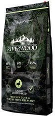 Riverwood Junior Large Hondenvoer Eend & Kalkoen Met Fazant 12 Kg