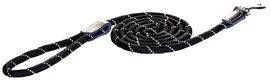 Rogz Rope Lijn Lang Zwart Hondenriem 180X0.6 Cm 2 Rogz Rope Lijn Lang Zwart Hondenriem 180X0.6 Cm - Afbeelding 2