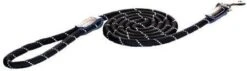 Rogz Rope Lijn Lang Zwart Hondenriem 180X0.9 Cm 8 Rogz Rope Lijn Lang Zwart Hondenriem 180X0.9 Cm -Huisdierbenodigdheden rogz rope line fixed lead zwart 180 cm9 mm 44921