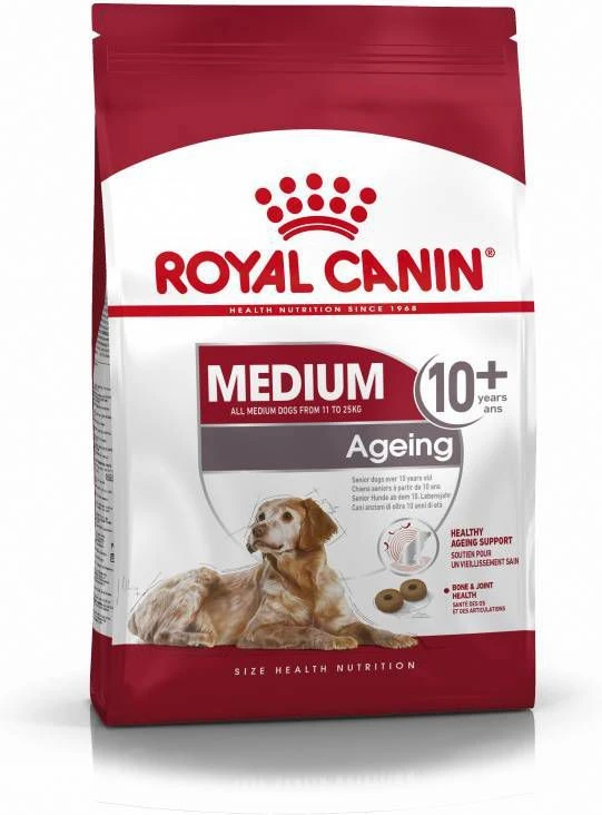 Royal Canin Size 2x15kg Medium Ageing 10+ Hondenvoer 2 Royal Canin Size 2x15kg Medium Ageing 10+ Hondenvoer - Afbeelding 2