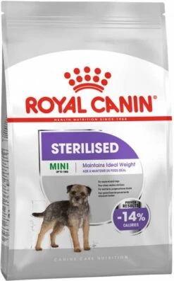 Royal Canin Care Nutrition 2x8kg Sterilised Mini Hondenvoer -Huisdierbenodigdheden royal canin mini sterilised 8 kg 43616