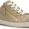 Scapino Hush Puppies Comfort Leren Veterschoenen Beige