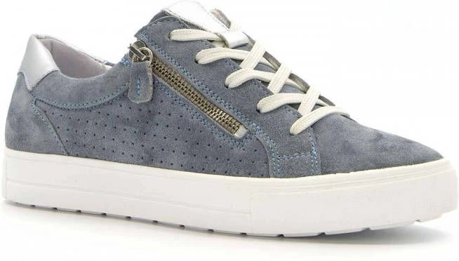 Scapino Hush Puppies Suède Sneakers Blauw 1 Scapino Hush Puppies Suède Sneakers Blauw