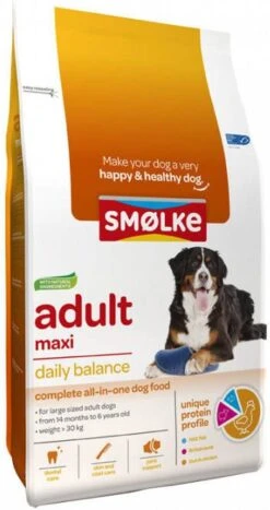 Smolke 12 Kg + 3 Kg Gratis! Smø, Lke Adult Adult Maxi Daily Balance 22 Smolke 12 Kg + 3 Kg Gratis! Smø, Lke Adult Adult Maxi Daily Balance -Huisdierbenodigdheden smlke smlke hond adult maxi 12 kg 41971