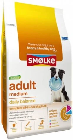 Smolke 12+3kg Gratis! Adult Medium Daily Balance Smø, Lke Hondenvoer 31 Smolke 12+3kg Gratis! Adult Medium Daily Balance Smø, Lke Hondenvoer -Huisdierbenodigdheden smlke smlke hond adult medium 12 kg 45472