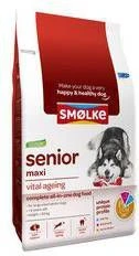 Smolke Senior Maxi Kip&Lam&Vis Hondenvoer 3 Kg 3 Smolke Senior Maxi Kip&Lam&Vis Hondenvoer 3 Kg - Afbeelding 3