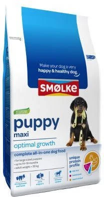 Smolke 25% Korting! 4x3kg Puppy Maxi Optimal Growth Smø, Lke Hondenvoer 20 Smolke 25% Korting! 4x3kg Puppy Maxi Optimal Growth Smø, Lke Hondenvoer - Afbeelding 20