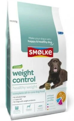 Smolke Weight Control Kip&Lam&Vis Hondenvoer 12 Kg Gecastreerd/Overgewicht 25 Smolke Weight Control Kip&Lam&Vis Hondenvoer 12 Kg Gecastreerd/Overgewicht -Huisdierbenodigdheden smolke hond weight control 3 kg 65698