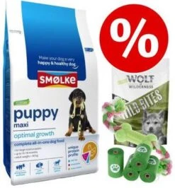 Smolke 25% Korting! 4x3kg Puppy Maxi Optimal Growth Smø, Lke Hondenvoer 36 Smolke 25% Korting! 4x3kg Puppy Maxi Optimal Growth Smø, Lke Hondenvoer -Huisdierbenodigdheden smolke sm en xf8 lke puppy maxi pakket puppypakket 128424