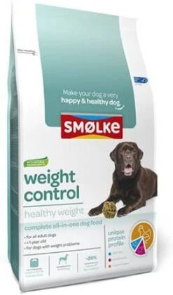 Smolke Weight Control Kip&Lam&Vis Hondenvoer 12 Kg Gecastreerd/Overgewicht 19 Smolke Weight Control Kip&Lam&Vis Hondenvoer 12 Kg Gecastreerd/Overgewicht -Huisdierbenodigdheden smolke weight control 12719