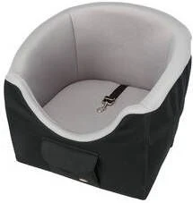 Cstore Trixie Autostoel 45x39x42cm Zwart En Grijs Voor Hond