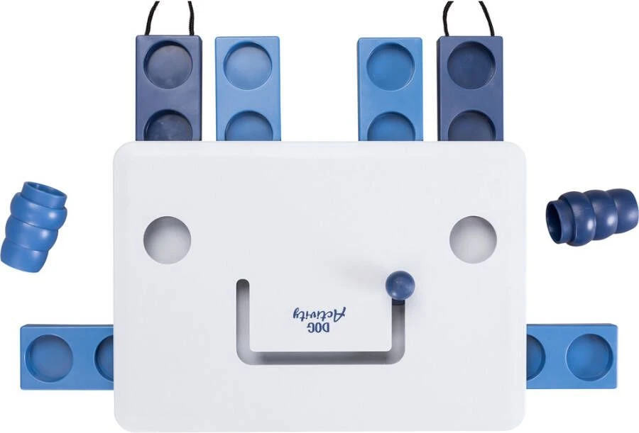 Trixie Dog Activity Move2win Strategiespel Hondenspeelgoed 34x13 Cm Donkerblauw Wit Level 3 4 Trixie Dog Activity Move2win Strategiespel Hondenspeelgoed 34x13 Cm Donkerblauw Wit Level 3 - Afbeelding 4