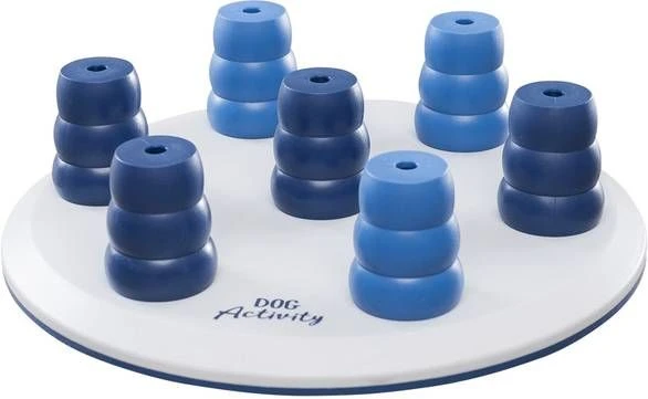 Trixie Dog Activity Solitaire Strategiespel Hondenspeelgoed Donkerblauw Wit 1 Trixie Dog Activity Solitaire Strategiespel Hondenspeelgoed Donkerblauw Wit