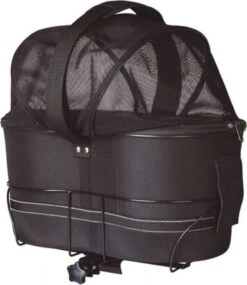 Trixie Fietstas Elektrische Fiets Hondenfietsaccessoires 29x42x48 Cm Zwart 11 Trixie Fietstas Elektrische Fiets Hondenfietsaccessoires 29x42x48 Cm Zwart -Huisdierbenodigdheden trixie fietsmand achterop met kussen en kap 29x42x48 cm 32611