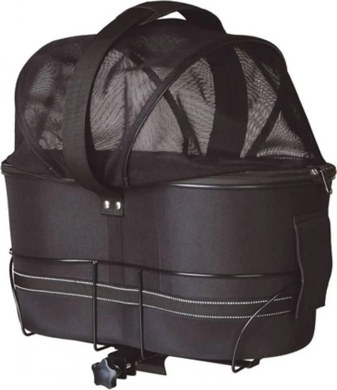 Trixie Fietstas Elektrische Fiets Hondenfietsaccessoires 29x42x48 Cm Zwart 5 Trixie Fietstas Elektrische Fiets Hondenfietsaccessoires 29x42x48 Cm Zwart - Afbeelding 5