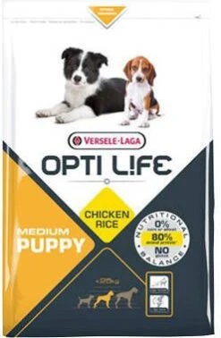 Versele Laga Opti Life Puppy Medium 12, 5 Kg -Huisdierbenodigdheden versele laga versele laga opti life puppy medium 2 5 kg 45561
