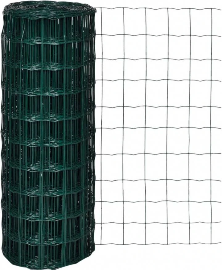 VidaXL Euro Gaas 10 X 1, 0 M/maaswijdte 100 X 100 Mm 3 VidaXL Euro Gaas 10 X 1, 0 M/maaswijdte 100 X 100 Mm - Afbeelding 3