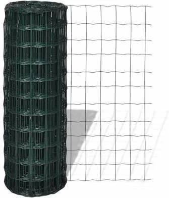 VidaXL Euro Gaas 10 X 1, 0 M/maaswijdte 100 X 100 Mm 1 VidaXL Euro Gaas 10 X 1, 0 M/maaswijdte 100 X 100 Mm