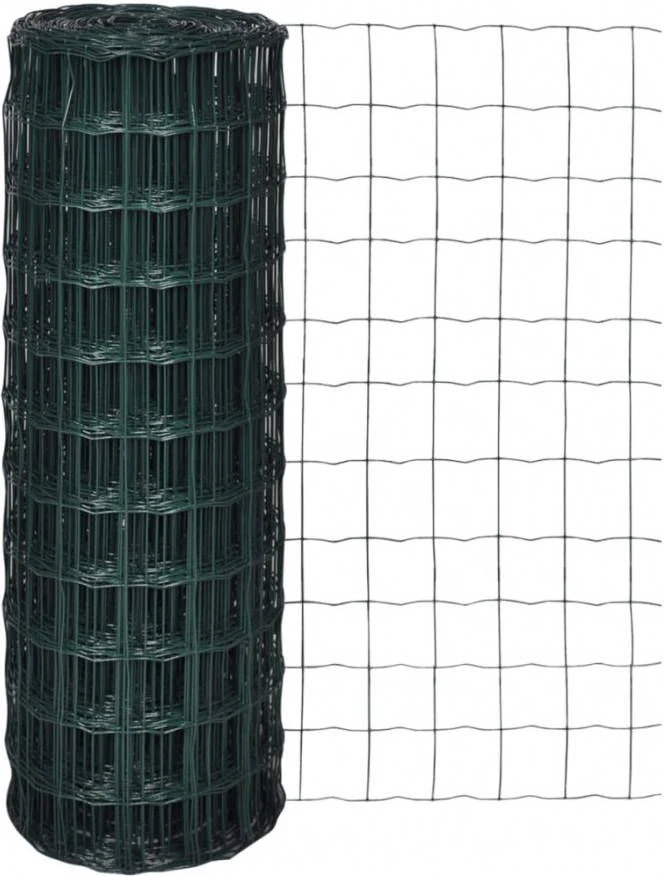 VidaXL Euro Gaas 10 X 1, 5 M/maaswijdte 76 X 63 Mm 3 VidaXL Euro Gaas 10 X 1, 5 M/maaswijdte 76 X 63 Mm - Afbeelding 3