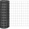 VidaXL Euro Hek 10x1 M Met 100x100 Mm Gaas Staal