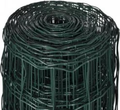 VidaXL Euro Hek 10x1, 7 M Met 100x100 Mm Gaas Staal -Huisdierbenodigdheden vidaxl euro hek 10x17 m staal groen 77930