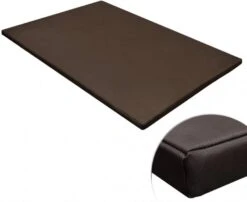VidaXL Hondenmat Plat Rechthoekigbruin -Huisdierbenodigdheden vidaxl hondenmat plat rechthoekigbruin 139984