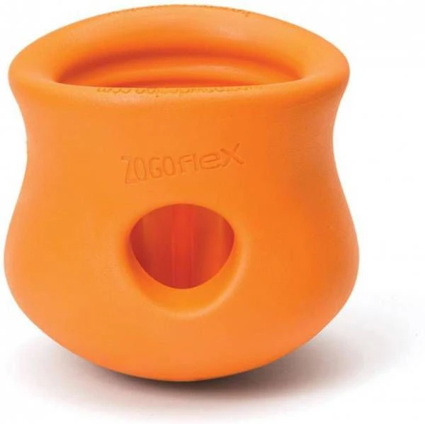 West Paw Hondenspeelgoed Met Zogoflex Toppl S Mandarijnoranje 5 West Paw Hondenspeelgoed Met Zogoflex Toppl S Mandarijnoranje - Afbeelding 5